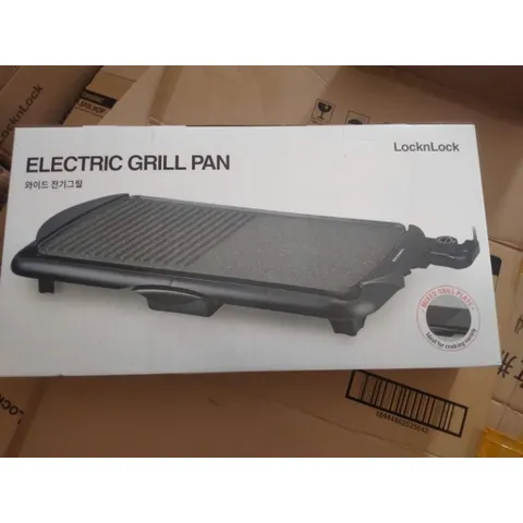EJG231 - Bếp nướng điện Lock&Lock Electric Grill Pan, 220-240V, 2000W,50/60Hz - Màu đen