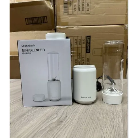Máy Xay Sinh Tố Mini Blender Locknlock EJM433WHT