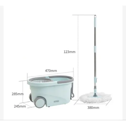 Bộ cây lau nhà xoay tay Locknlock 7L Sweepy ETM971 878388