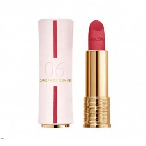 Son Lancôme Velvet Matte Lipstick Limited Edition 06 Carefree Summer - Son Môi Tươi Tắn, Dưỡng Ẩm Và Bám Màu Lâu, Phong Cách Thời Trang 878447