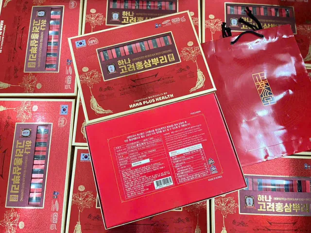 HỒNG SÂM NGUYÊN CỦ TẨM MẬT ONG – HANA PLUS HEALTH Giúp nâng cao đề kháng