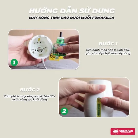Set 2 Lọ Tinh Dầu Đuổi Muỗi 