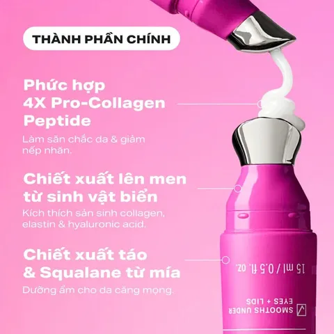 Tinh chất làm săn chắc da và giảm nếp nhăn cho vùng mắt Paula’s Choice 15ml-Chính hãng nhập khẩu