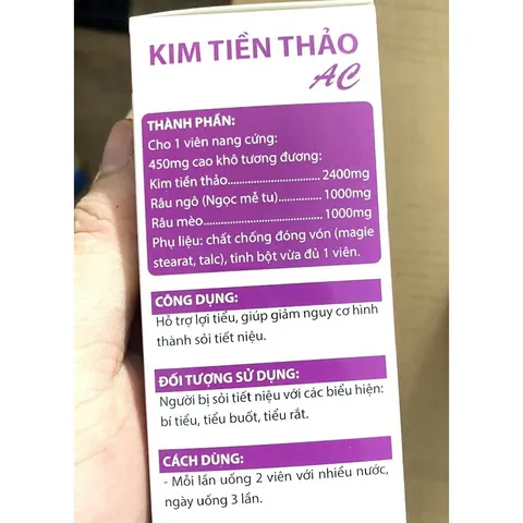 Kim Tiền Thảo Râu Mèo – Hỗ Trợ Sức Khỏe Thận, Đường Tiết Niệu, Hỗ Trợ Lợi Tiểu Và Lợi Mật