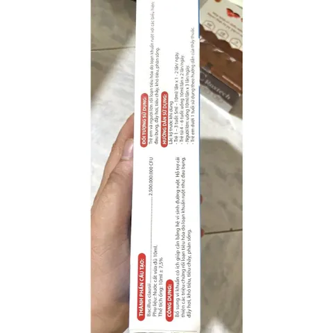Siro Men tiêu hoá Ente Bacigol bổ sung lợi khuẩn cân bằng vi khuẩn đường ruột tiêu hóa tốt hơn