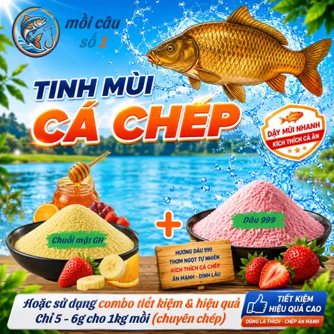 Tinh Mùi Sữa Vani Đậm Đặc – Dẫn dụ cá Tra, Rô Phi, Trắm, Chép, Trôi – Hương liệu câu cá hiệu quả | moicauso1
