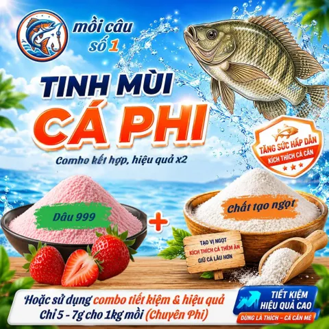 Tinh Mùi Sữa Vani Đậm Đặc – Dẫn dụ cá Tra, Rô Phi, Trắm, Chép, Trôi – Hương liệu câu cá hiệu quả | moicauso1