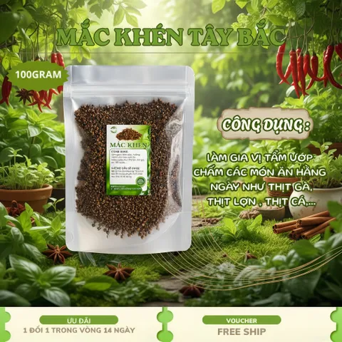 Hạt Mắc Khén Tây Bắc Hàng Loại 1 - Túi 100G