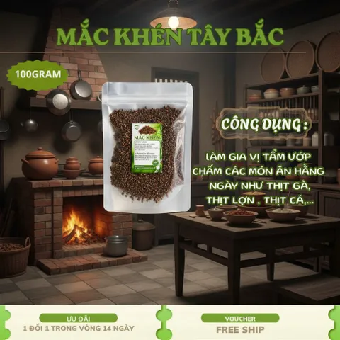 Hạt Mắc Khén Tây Bắc Hàng Loại 1 - Túi 100G