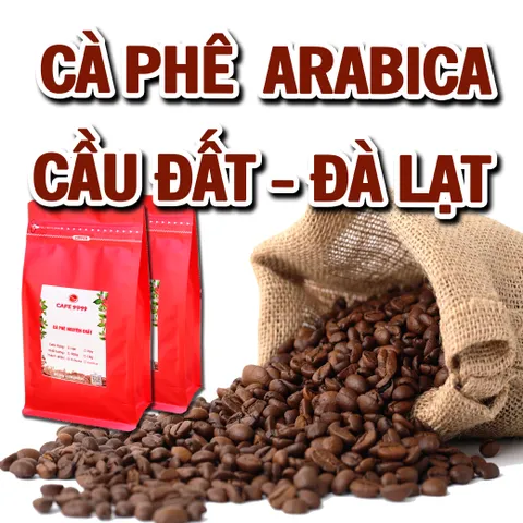 cà phê arabica cầu đất, cà phê cầu đất, cà phê arabica, cafe rang mộc, cà phê Arabica rang mộc