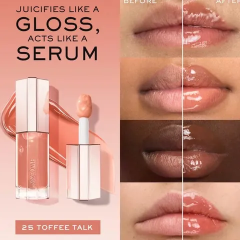 ✨ Son bóng Lancôme Lip Idôle JuicyTreat Oil-In-Gloss 25 dưỡng môi căng mọng, giao nhanh 2h