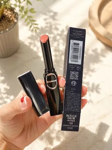 💄 Son Dior 168 Rouge Dior On Stage Coated Shine 2.2g Dưỡng Môi Mịn Mượt, Giao Hỏa Tốc, Chính Hãng