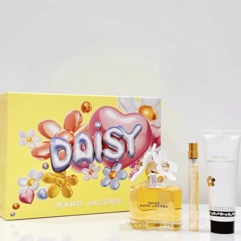 ✨ Set Marc Jacobs Daisy EDT nước hoa nữ thơm lâu 100ml + 10ml + Dưỡng thể 100ml, giao nhanh 2h