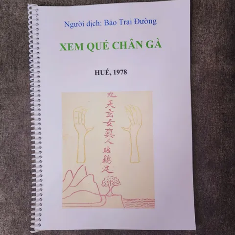 DƯƠNG KHOA SHOP Sổ tay 3 quyển BÓI QUẺ BÀI THẦN , BÍ QUYẾT BÓI BÀI VÀ BÓI QUẺ CHÂN GÀ khổ a4 lò xo 879590