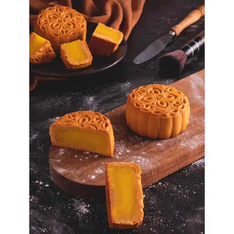 BÁNH TRUNG THU PHÚC TÂM AN - HỘP 4 CÁI - 150G (NHÂN THẬP CẨM, ĐẬU XANH, LÁ DỨA, KHOAI MÔN, SẦU RIÊNG, SỮA DỪA)