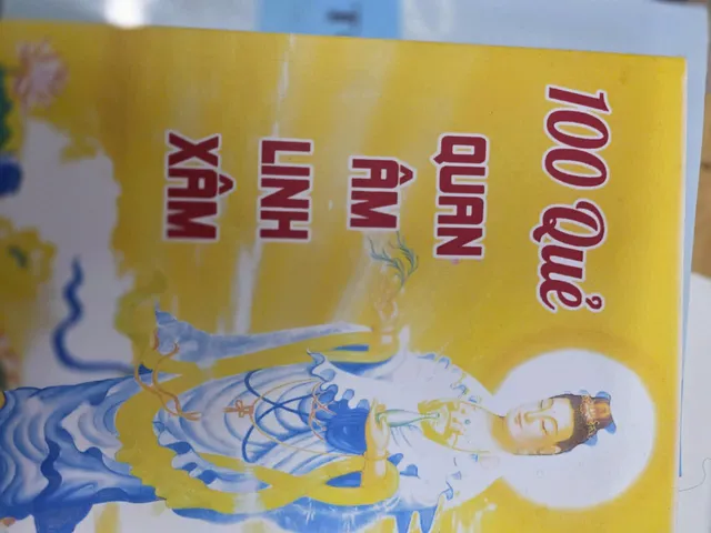 SỔ TAY 100 QUẺ QUAN ÂM LINH XĂM 879665