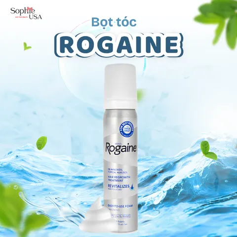  (HỎA TỐC) Kem mọc tóc Nam Rogaine Minoxidil 5% Foam Dạng Bọt 60ml (tách lẻ bán 1 chai)