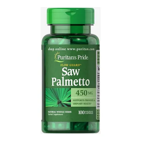 Viên uống hỗ trợ tuyến tiền liệt Swanson Saw Palmetto USA 100 viên - Dinh dưỡng tự nhiên cho sức khỏe nam giới 40+ 879762