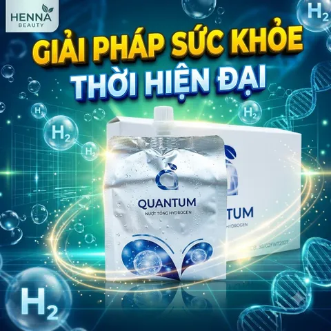[CHÍNH HÃNG] Nước Uống Hydrogen Quantum Thúc Đẩy Trao Đổi Chất Bù Nước Nhanh Cung Cấp Vi Khoáng