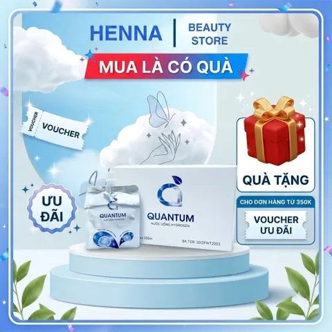 [CHÍNH HÃNG] Nước Uống Hydrogen Quantum Thúc Đẩy Trao Đổi Chất Bù Nước Nhanh Cung Cấp Vi Khoáng