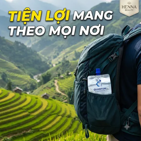 [CHÍNH HÃNG] Nước Uống Hydrogen Quantum Thúc Đẩy Trao Đổi Chất Bù Nước Nhanh Cung Cấp Vi Khoáng