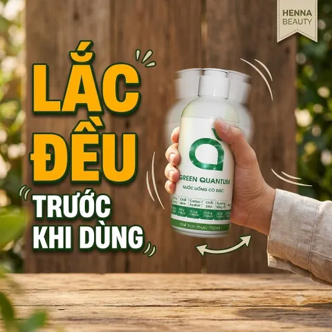 [CHÍNH HÃNG] Green Quantum Nước Uống Cô Đặc Diệp Lục Cỏ Linh Lăng Tảo Nannochloropsis Chai 150ml