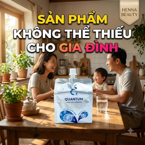 [VI KHOÁNG] Nước Uống Hydrogen Quantum Nguồn Nước Tự Nhiên Giàu Khoáng Chất Thẩm Thấu Nhanh