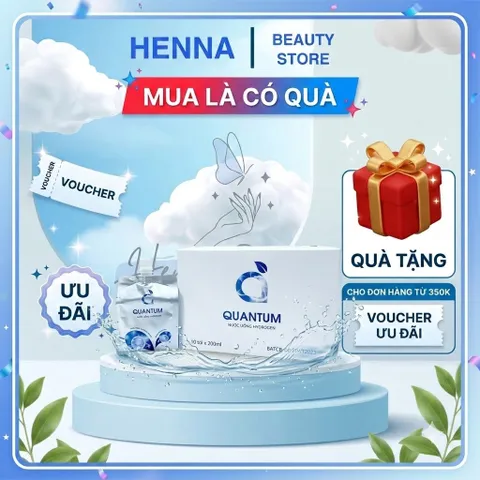[VI KHOÁNG] Nước Uống Hydrogen Quantum Nguồn Nước Tự Nhiên Giàu Khoáng Chất Thẩm Thấu Nhanh