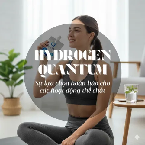 [ORP ÂM] Nước Uống Hydrogen Quantum Loại Bỏ Gốc Tự Do Tăng Đề Kháng Công Nghệ Hiện Đại