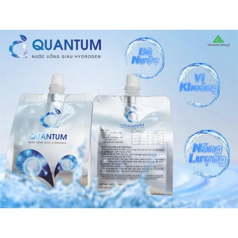 [NƯỚC ION] Nước Uống Hydrogen Quantum Tính Kiềm Tự Nhiên Giúp Trung Hòa Axit Dư Thừa Cơ Thể
