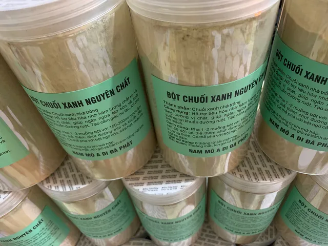 Bột chuối xanh nguyên chất 100% - 500g 879964