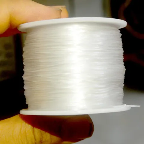 Cuộn dây chỉ tơ xỏ chuỗi GIÁ RẺ VÔ ĐỊCH 5 mét