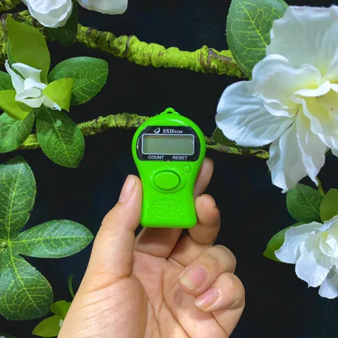 Máy Bấm Số Niệm Phật Cầm Tay Nhỏ Gọn Màu Sắc Ngẫu Nhiên