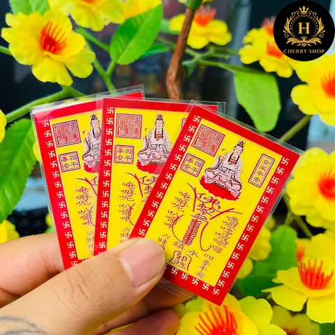 COMBO 100 Thẻ Mẹ Quan Âm Phù Hộ Bình An – Vật Phẩm Tâm Linh – Combo Số Lượng Lớn Giá Tốt