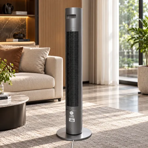 QUẠT THÁP CAO CẤP PHILIPS ACR3246TFV MÀU XÁM TITAN