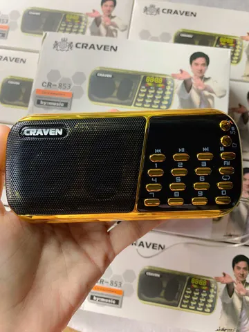 MÁY CARAVEN 853- LOA 3 PIN- LOA NGHE KINH NIỆM PHẬT,NGHE PHÁP- 2 KHE THẺ NHỚ CHẤT LƯỢNG CAO