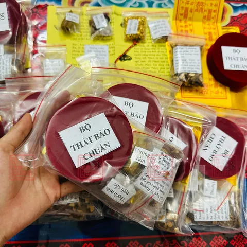 Bộ cốt thất bảo, cốt bát nhang chuẩn - Đầy đủ kèm Bột Ngũ Vị, Gạo Vàng, Nụ Trầm (KÈM THEO HƯỚNG DẪN CHI TIẾT)