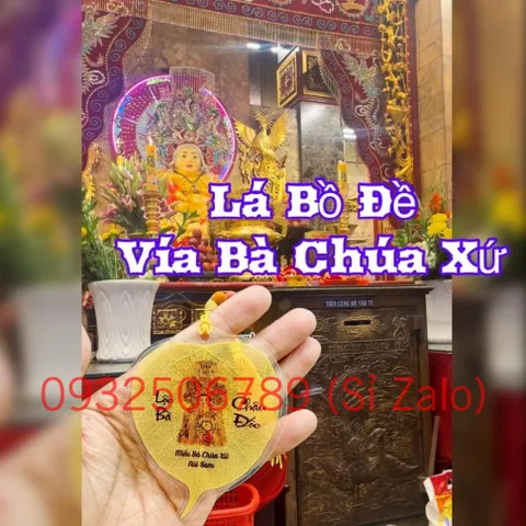 Lá Bồ Đề Bà Chúa Xứ Châu Đốc Trang Trí Ốp Điện Thoại Trang Trí Ốp Điện Thoại , treo làm đẹp