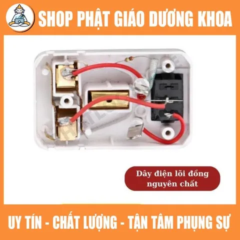 Phích cắm chuyển đổi đa năng MY-K4 1 ra 3, có công tắc, có đèn báo