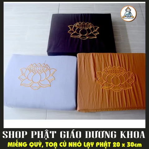 Miếng Quỳ Lạy Phật, Nệm Êm Mát, Không Đau Đầu Gối  -  SHOP PHẬT GIÁO DƯƠNG KHOA