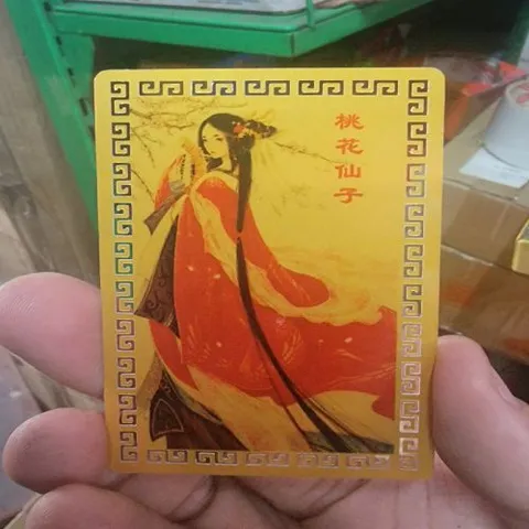 kim bài linh phù đào hoa tiền tử Dương Khoa SHop 880558