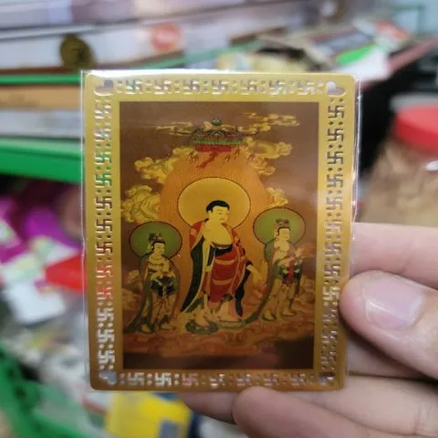 kim bài linh phù tam thế phật 0398-142-241