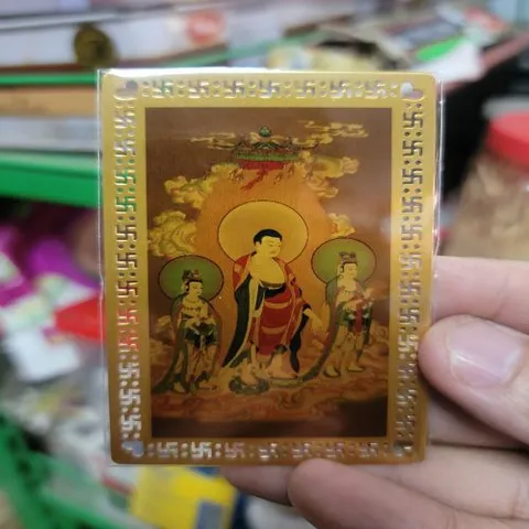 kim bài linh phù tam thế phật 0398-142-241