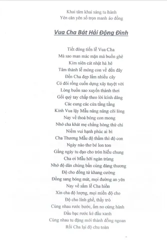 SỔ TAY Tam Phủ Công Đồng Tứ Phủ Vạn Linh