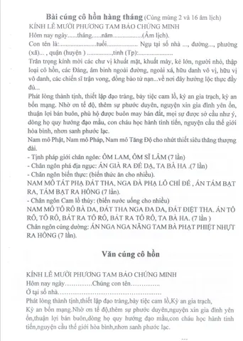 SỔ TAY Tam Phủ Công Đồng Tứ Phủ Vạn Linh