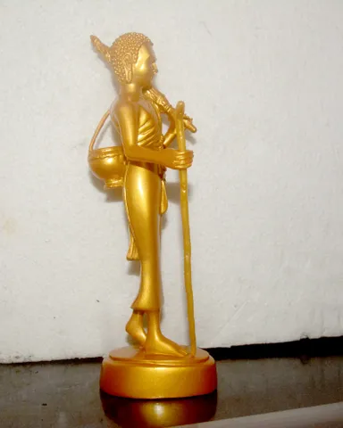 Tượng Ngài thánh tăng Sivali đứng cao 22cm 0398_142_241