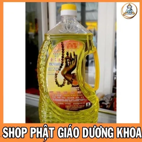 Dầu cát tường lưu ly loại 2 lít thắp đèn dầu thờ cúng  DƯƠNG KHOA SHOP _0398142_241 880824