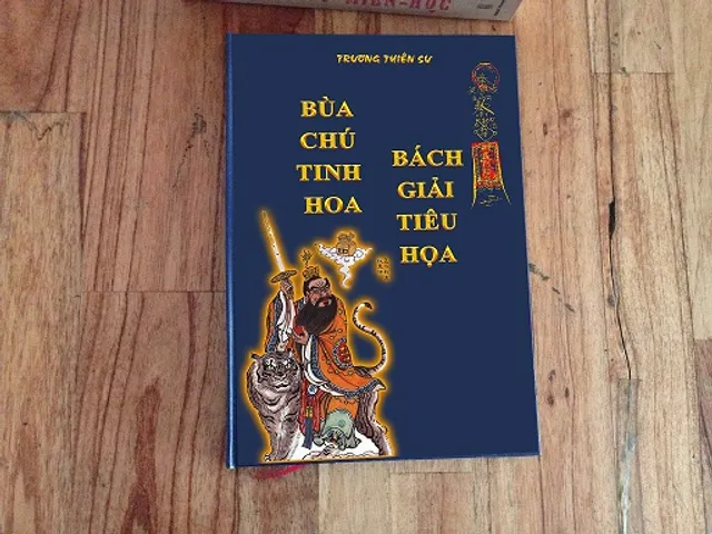 SỔ TAY Sách Bùa Chú Tinh Hoa Bách Giải Tiêu Họa