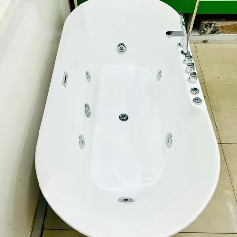 Bồn Tắm Sục Massage Cao Cấp Oval Nhựa Acrylic RegalBath