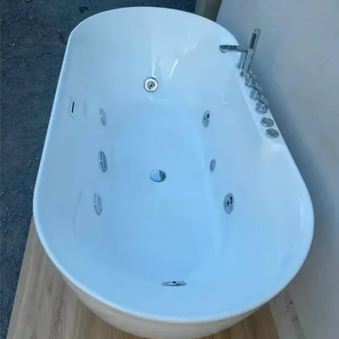 Bồn Tắm Sục Massage Cao Cấp Oval Nhựa Acrylic RegalBath